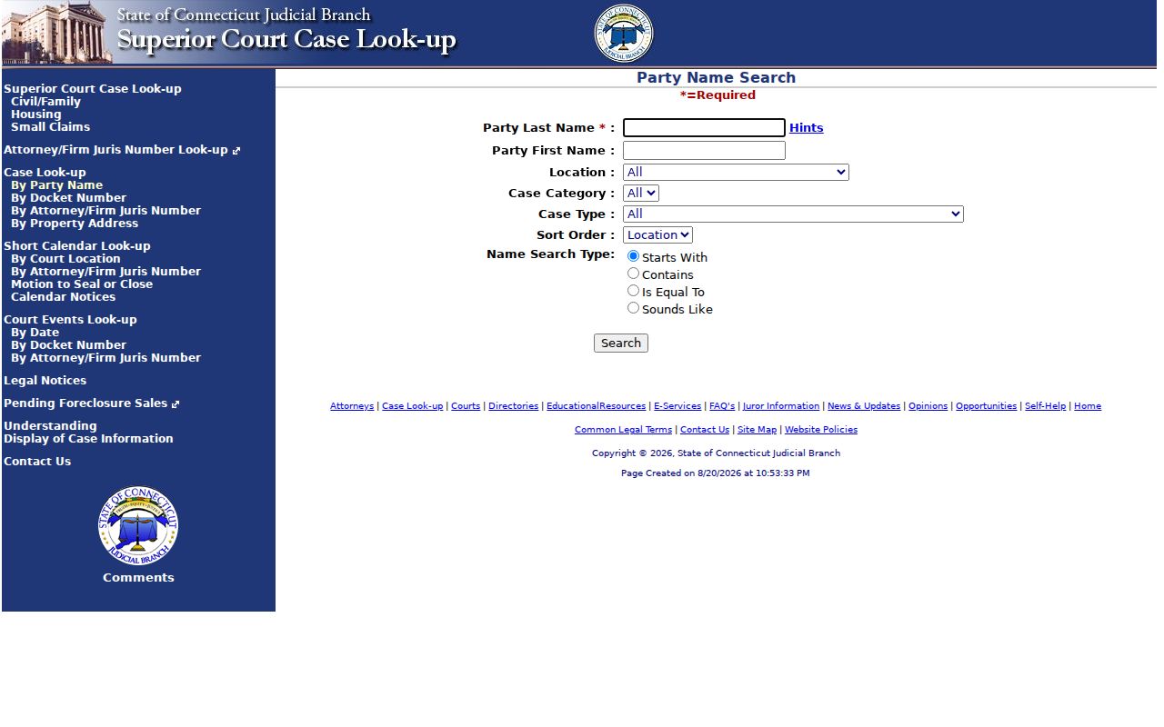 North Haven residents directory Connecticut civil party search