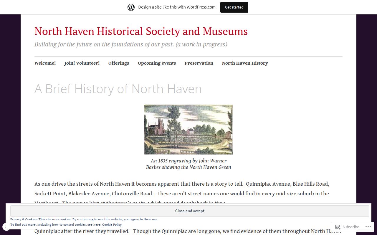North Haven city directory archive, Historical Society holdings